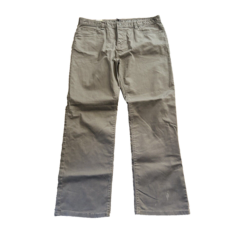 Prana Mens Size‎ 40x32 Brown Mud Bridger Jean Slim Fit NWT